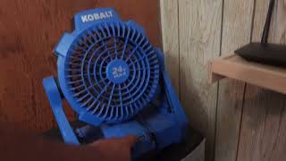 Kobalt 24v fan [upl. by Renaldo137]