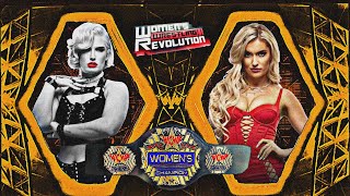 WOMENS REVOLUTION  WCWF womens world title match  Toni Storm vs Mariah May  02092024 [upl. by Dorkus779]