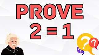 Prove 1  2  where did it go wrong [upl. by Arnelle438]