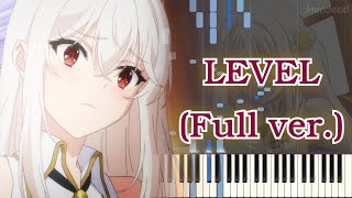 【天才王子の赤字国家再生術 OP】LEVEL フル ピアノアレンジ [upl. by Alleahcim]