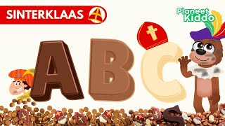 Het Chocoladeletter Alfabet Van Sinterklaas • Leer Letters Met Sint en Piet • Chocolate Alphabet [upl. by Ainosal408]