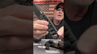 SOG TANGLE Blackout Tactical Fixed Blade Knife [upl. by Zeb]