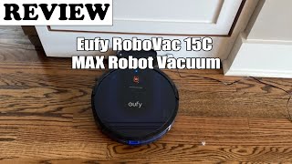 Eufy RoboVac 15C MAX Robot Vacuum  Review 2022 [upl. by Ahsikar]