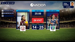 LNV  Universitario vs Deportivo Soan por RADIO OVACION [upl. by Benilda]