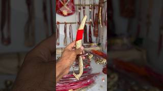 Maharaja sword X X Amazing Button knife  indian sword market pushkar shortvideo short sword [upl. by Anoiek]