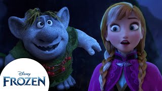 Anna Meets Kristoffs Family  Frozen [upl. by Yderf]