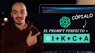 Crea ASÍ tus Prompts de forma Profesional [upl. by Ennaeel]