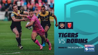 Highlights  Castleford Tigers v Hull KR  2024 Betfred Super League Round 15 [upl. by Tulley]