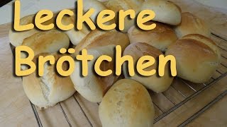 leckere Brötchen einfaches Rezept [upl. by Ragouzis78]