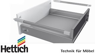 Система выдвижных ящиков InnoTech Atira монтаж установка и регулировка [upl. by Adiuqal]