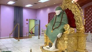 Shirdi Sai Parivaar Milpitas California USA  Main Hall Live Darshan [upl. by Elocim]