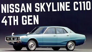 Revving Through History The Iconic 1972 Nissan Skyline C110 [upl. by Silverstein953]