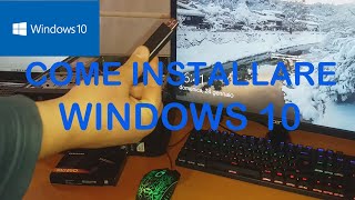 Come installare Windows 10 su SSDHDD [upl. by Curtis]