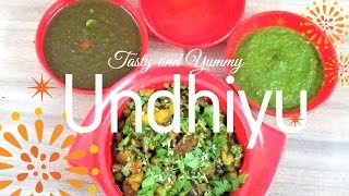 Gujarati Undhiyu with Methi Muthiya  how to make undhiyu  easy undhiyu recipe [upl. by Abagail]