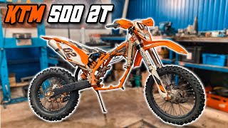 MONTAGE DU KIT 500cc 2 TEMPS SUR MA KTM [upl. by Dav]