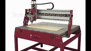 Pantografo cnc Q10 Brushless  AMMA Pantografi [upl. by Luapnaes]