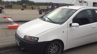 Fiat Punto 19 JTD tuning  Chiptuning Fiat Punto 19 JTD  Diesel tuning extrem  14 mile [upl. by Lehcor]