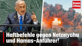 Haftbefehle gegen Netanyahu und HamasAnführer  kronetv NEWS [upl. by Ophelia]