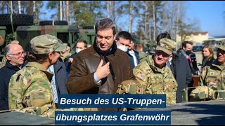 Besuch des USTruppenübungsplatzes Grafenwöhr  Bayern [upl. by Eseela984]