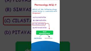 Antibiotics  Pharmacology MCQ9 [upl. by Nikolas]