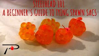 Steelhead 101 A Beginners Guide To Tying Spawn Sacs [upl. by Verity]