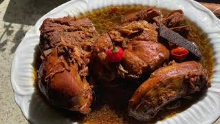 PEPPERPOT  Chicken Pepper Pot  A spicy Guyanese Recipe [upl. by Merlin782]