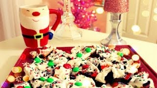 DIY Christmas Treats  Christmas Cookie Bark [upl. by Pacificia]