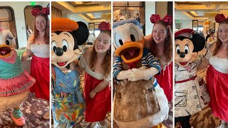 Topolinos Terrace Character Breakfast amp Epcot  27th July CRP Vlogs [upl. by Mimi]