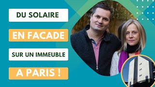 A Courbevoie un immeuble équipé de 18 panneaux solaires hybrides en façade Témoignage Client [upl. by Ahsietal]