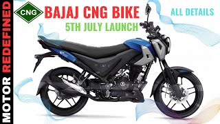 2024 Bajaj CNG Bike  Bajaj Bruzer 125  Freedom 125 All Details Before Launch  Motor Redefined [upl. by Dorison367]