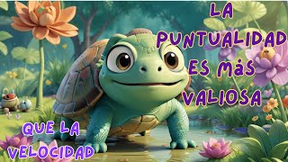 La puntualidad es más valiosa que la velocidad 🐢🌟 Cuentos Infantiles Cortos [upl. by Euqinu]