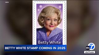 US Post Office to honor Betty White with her own stamp next year [upl. by Panthia941]