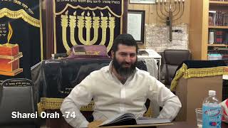 Sharei Orah74 Rav Shalom Gadaev 5784 [upl. by Ardnoid]