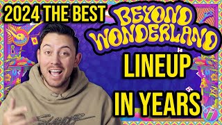 Beyond Wonderland 2024 Lineup Review [upl. by Oilime]