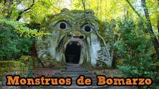 Parque de los Monstruos de Bomarzo Italia [upl. by Melly]