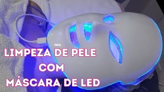 LIMPEZA DE PELE COM MÁSCARA DE LED  Protocolo prático profissional com kit da Lakma [upl. by Aoht]