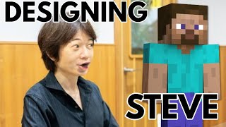 Sakurai when designing Steve [upl. by Eiralav849]