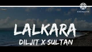 LALKARA DILJIT X SULTAN💀  WIL REHAN LIVE song music musicvideo [upl. by Notniw]