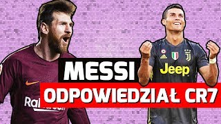 Messi odpowiedział na WYZWANIE Cristiano Ronaldo [upl. by Zuliram]