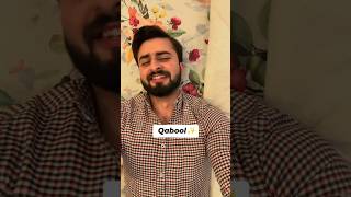 TU Muja Qabool Ma Tuja Qabool ✨ Haider Shah 💖 rajab haidershah viralvideoviralvideo [upl. by Odelle741]