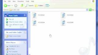 How to Delete Files from your Micro USB Voice Recorder [upl. by Kwan]