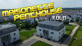 MaisonettePenthouse 🏠 in KölnWiddersdorf  Immobilienfilm [upl. by Dinerman21]