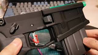 Tokyo Marui MWS base AR10 lower receiver  7 [upl. by Ahtnicaj928]