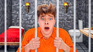 LOCKED IN MINECRAFT PRISON FOR 24 HOURS [upl. by Eylsel378]