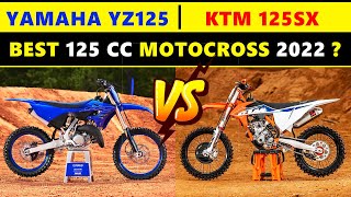 2021 Yamaha YZ125 vs KTM 125SX 2021  Which is best 125cc Motocross Bike [upl. by Waldack280]