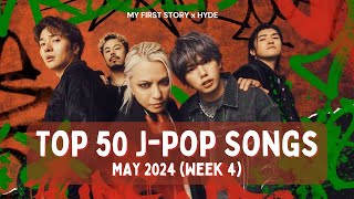 TOP 50 JPop Songs Chart  May 2024 Week 4  New Songs [upl. by Maurizio]