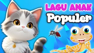 Cicak Cicak Di Dinding Terbaru  Anak Kucing Meong Meong  Lagu Anak Anak  PICK ME KIDS [upl. by Arrekahs]