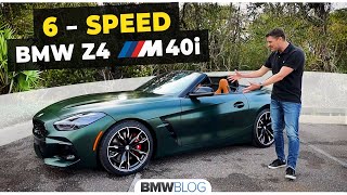 2024 BMW Z4 M40i 6Speed  Quick Review [upl. by Molli333]