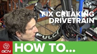 How To Fix A Creaking Bottom Bracket Or Cranks [upl. by Koenraad]