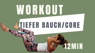 TIEFES BAUCH WORKOUT  FLACHER BAUCH [upl. by Eizus339]